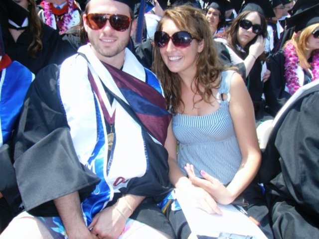 Tanya and John graduated college!