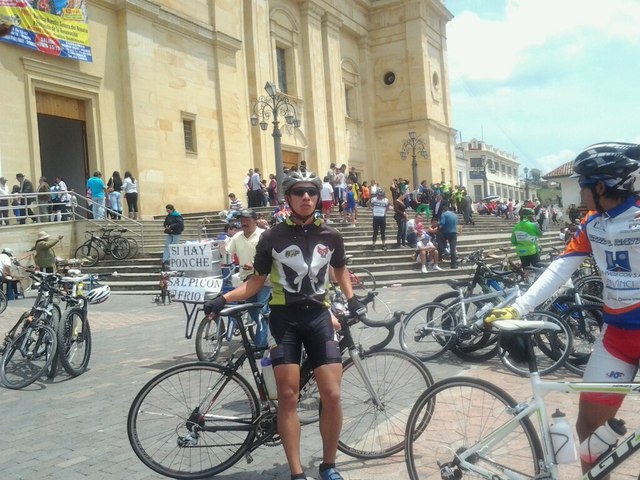 Ida a Chiquinquira en bicicleta