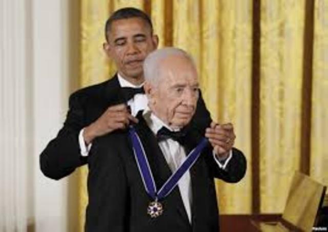 2012- He received the Presidential Medal of Freedom from US President Barack Obama