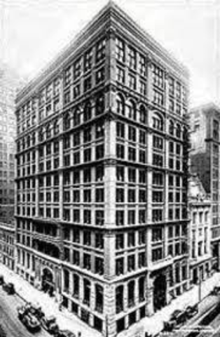 first skyscraper built