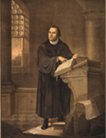 Martin Luther protested against indulgences