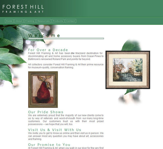 FOREST HILL FRAMING & ART