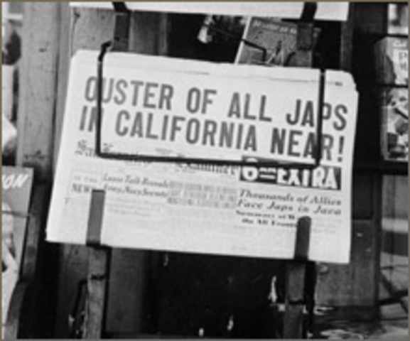 Jappens Were First Taken To Internment Camp