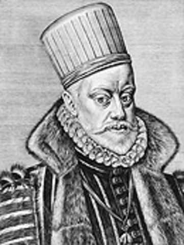 Philip II became king of Spain