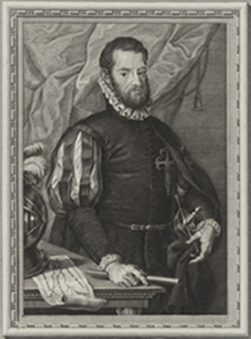 The spanish had established  town!