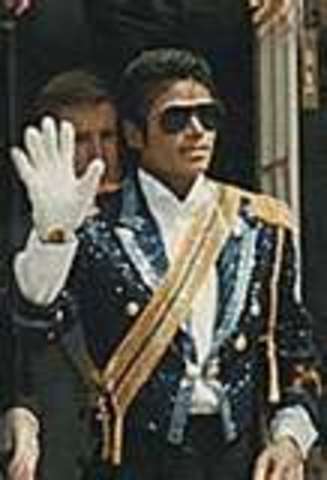 Michael Jackson meets President and First Lady Reagan