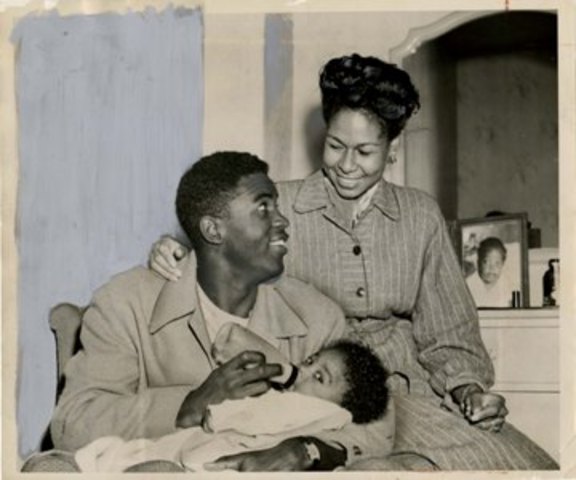 Jacke Robinson had a baby boy