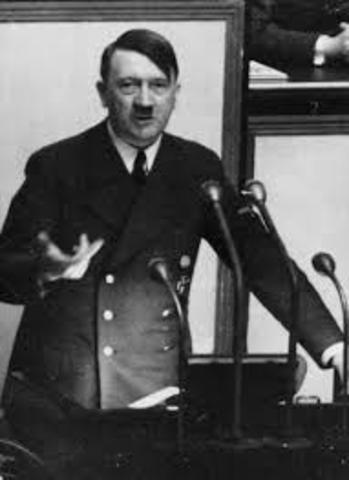 Adolf hitler defied the treaty of Versailles