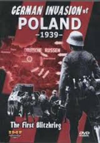 Germany Invaded Poland (Blitzkrieg)
