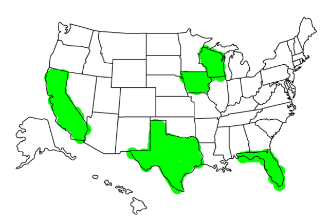 States added to the union