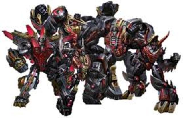 dinobots in transformers fall of cybertron