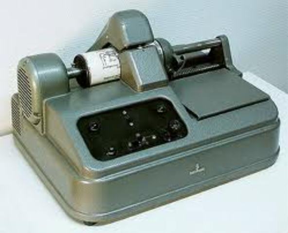 The first fax machine was invented Alexander Bain