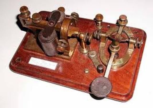 A.G. Smith patents a telegraph switch