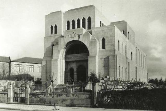 Inauguração da Sinagoga Kadoorie Mekor Haim. / Synagogue Kadoorie Mekor Haim inauguration.