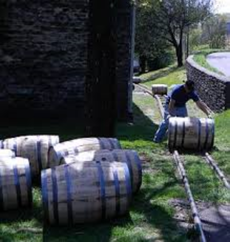 first commercial distillery opened