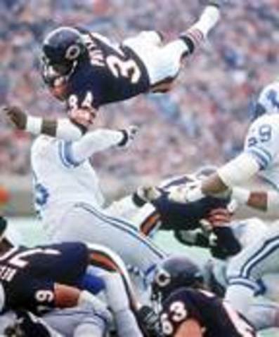 Athelete (Walter payton). drafted 1975