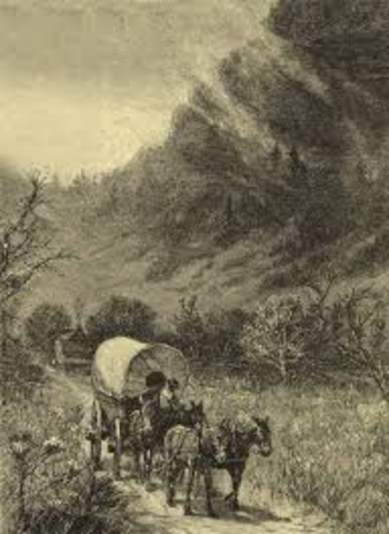 wilderness road opened for wagon