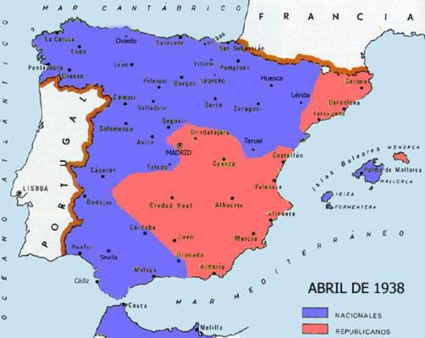 CONQUISTA DE VINAROZ POR PARTE DE LOS FRANQUISTAS