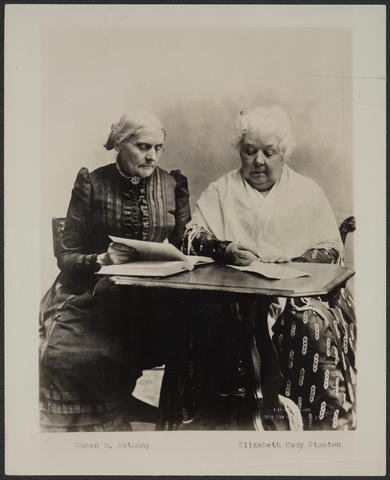 Lucretia Mott and Elizabeth Cady Stanton