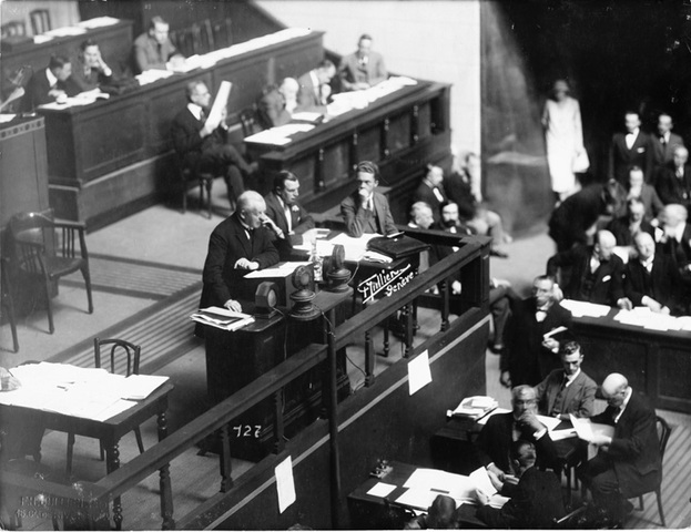 The First Meeting of the League of Nations