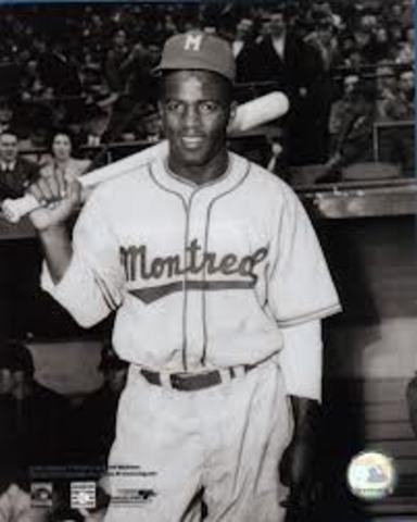 Jackie Robinson makes Montreal