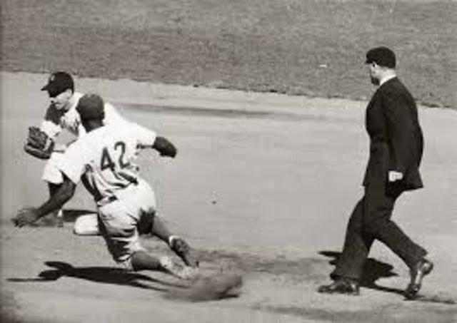 Jackie Dodgers Opening Day