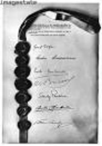 The Locarno Pacts are Signed