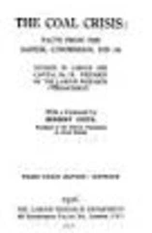 The Samuel Commission in England Releases Its Report on Coal Mining