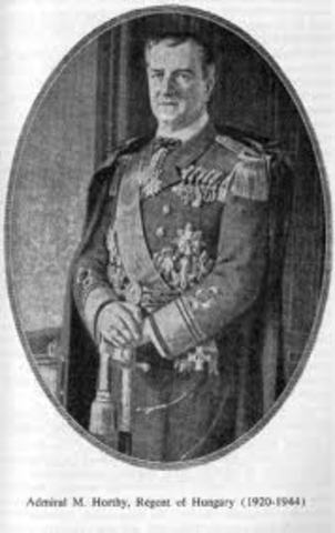 General Gyula Gombos Comes to Power in Hungary