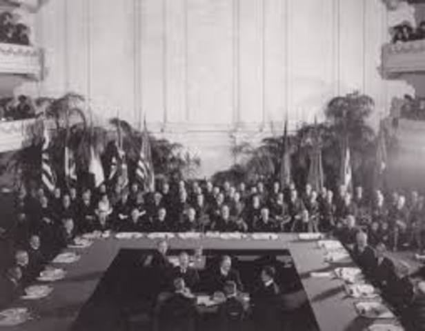 The Washington Conference is Held