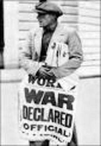 Britain and France Declare War on Germany