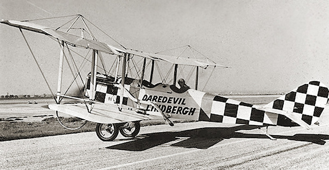 Charles Lindbergh's solo flight across the Atlantic
