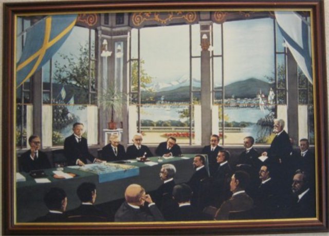 The First Meeting of the League of Nations