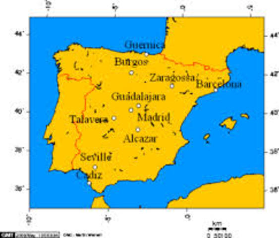 The Spanish Nationalists Begin the Spanish Civil War