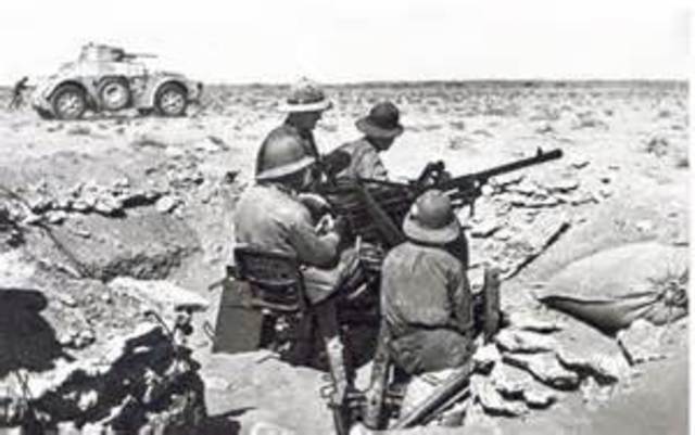 1943 British and US forces defeat German and Italian armies in North Africa