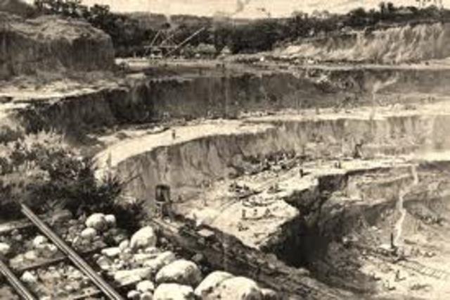 se inicia la construcción de canales en inglaterra