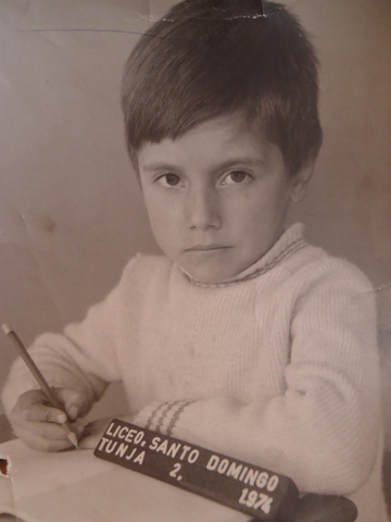 Inicio de estudios de mi Papa