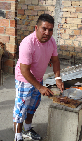 El tradicional asado