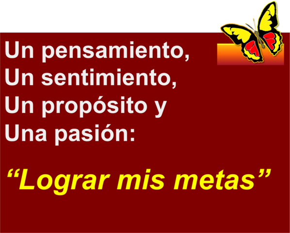 ES IMPORTANTE HACER UNA LISTA DE METAS