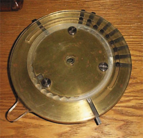 Модель счетного устройства Леонардо да Винчи