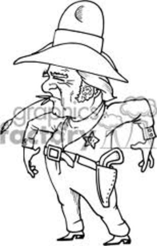 Sheriff Kicks Jackie Off Of Field