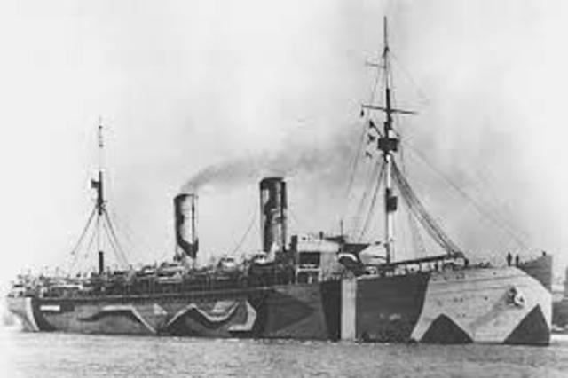 Germany`s unrestricted submarine warfare campaign started.