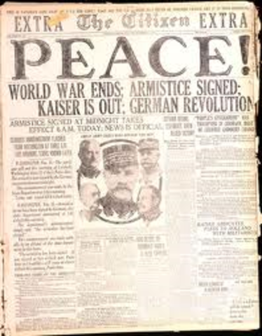 Armistice Signed