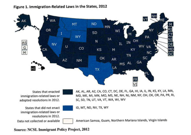 IMMIGRATION-RELATED LAWS,AND RESOLUTIONS FOR STATES