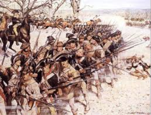 Dec. 19 Washington's army retires to winter quarters at Valley Forge.