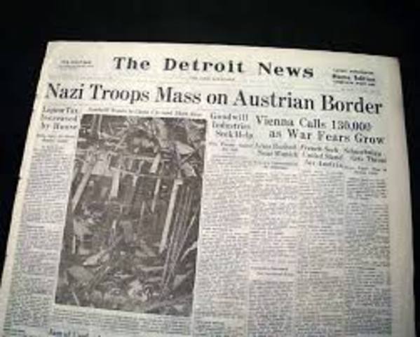 Hitler Invades Austria