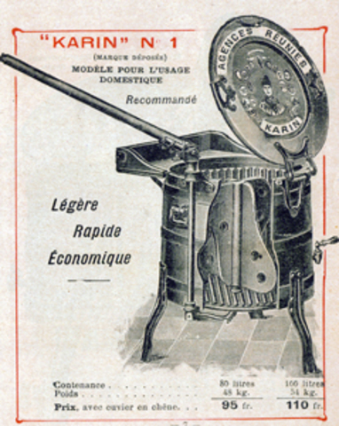La machine à laver à agitateur