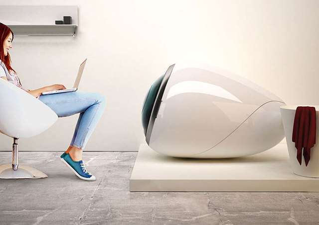 Machine à laver du futur