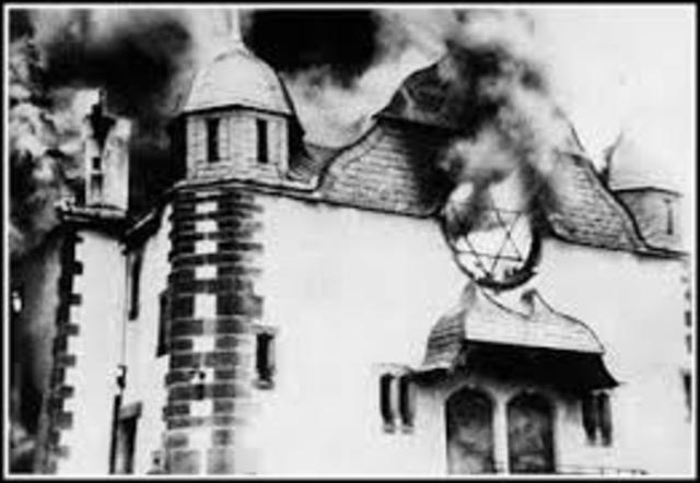 Kristallnacht began