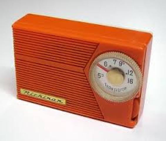 The first transistor radio